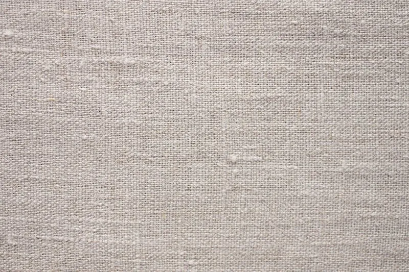 Housse de couette en lin lavé froissé couleur naturelle